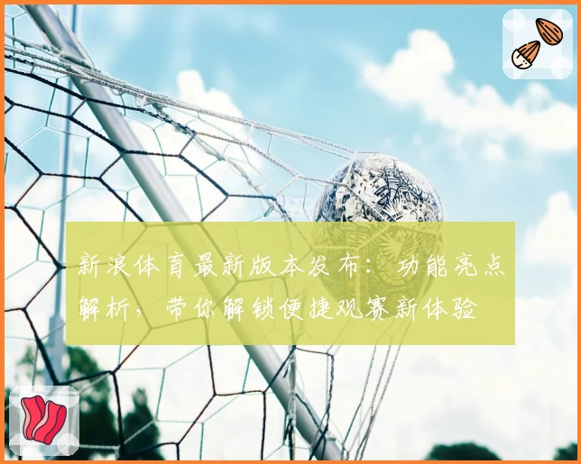 新浪体育最新版本发布：功能亮点解析，带你解锁便捷观赛新体验