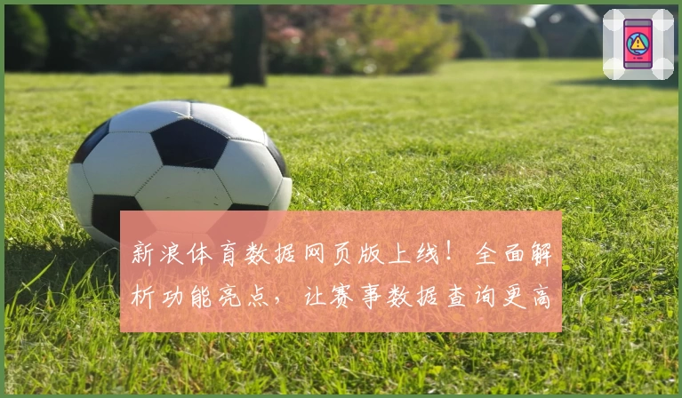 新浪体育数据网页版上线！全面解析功能亮点，让赛事数据查询更高效便捷
